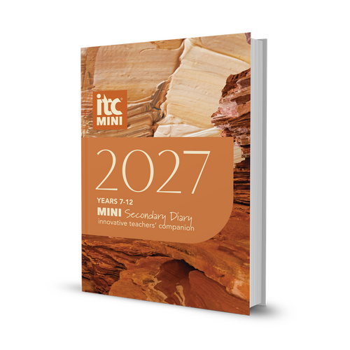 2027 Mini Weekly Teachers' Companion Secondary